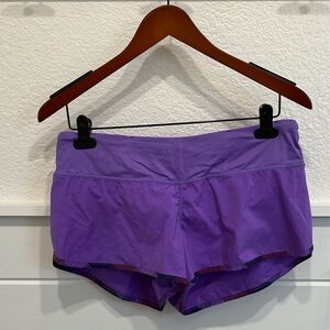 Lululemon Athletica Purple Athletic Shorts